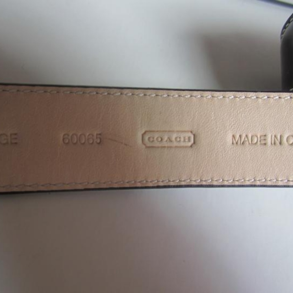 Rare Coach Dog Leash Patent Leather Grommets NWT - Picture 5 of 7